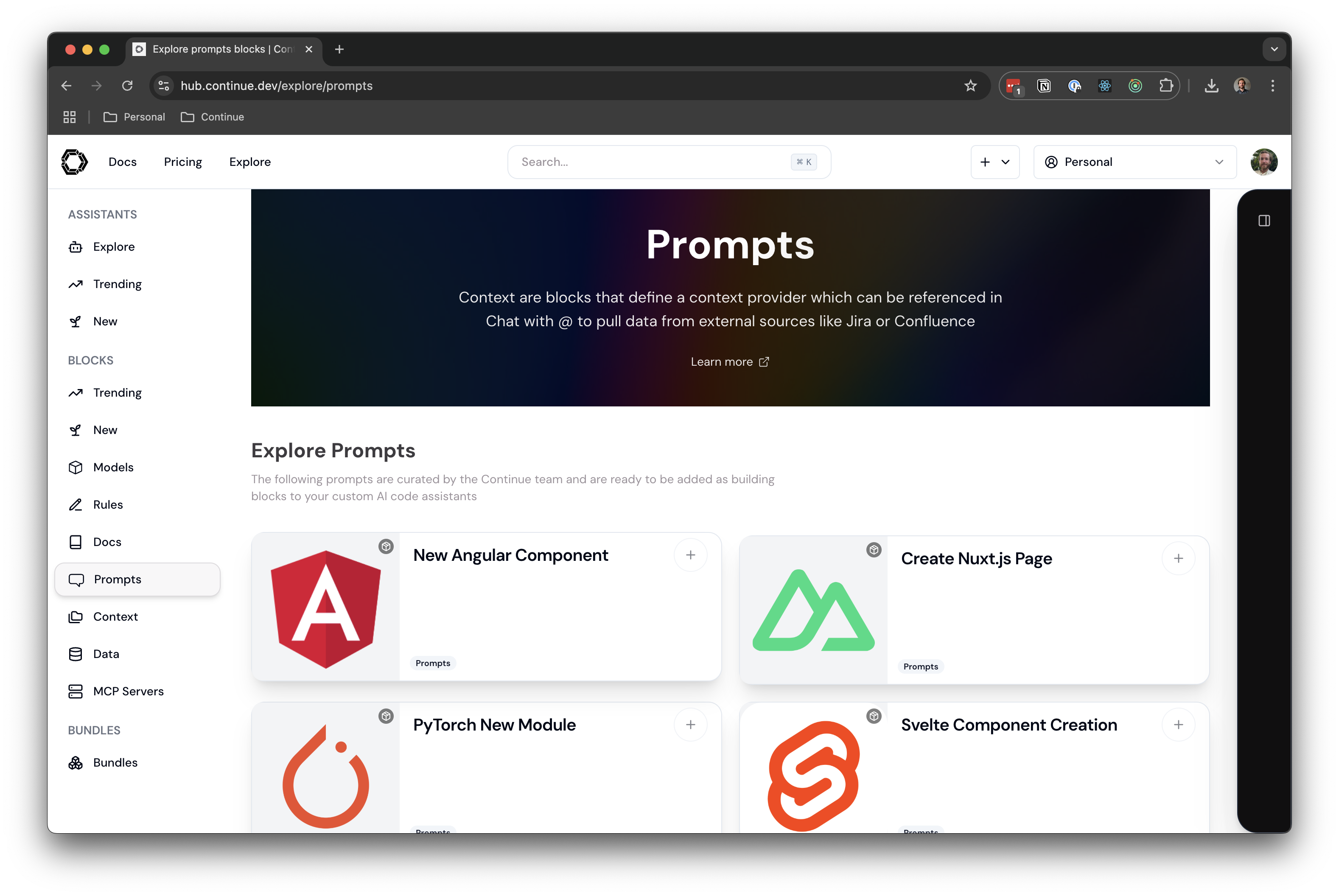 Prompt Blocks Overview